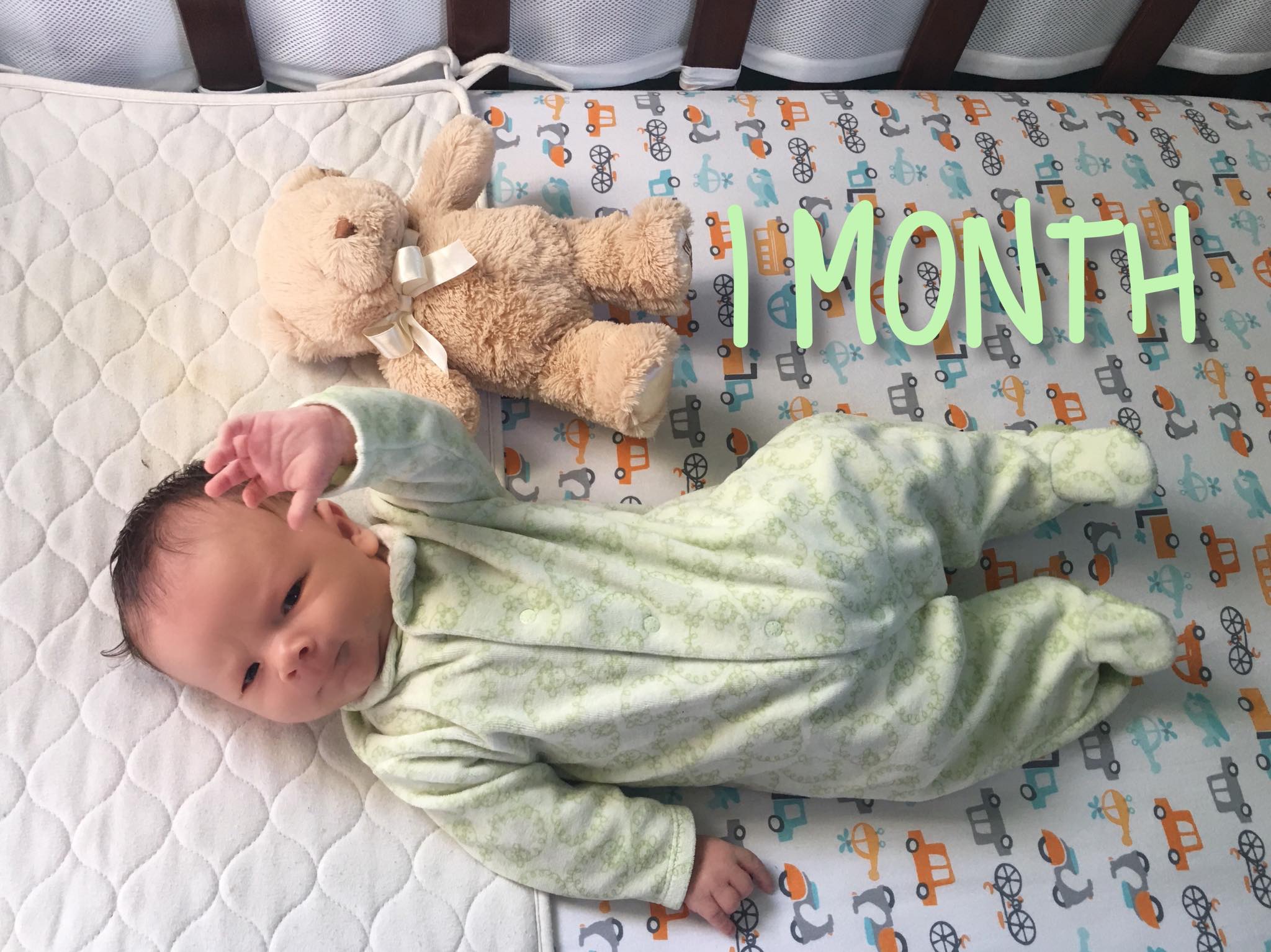 Shiloh is 1 month old