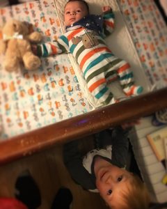 Brothers. It'll be fun when they enjoy playing together —